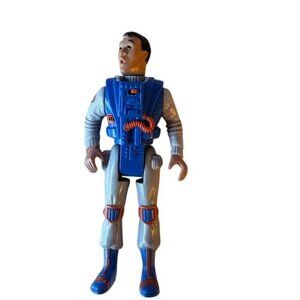 Vintage Kenner 1980s Ghostbusters Ray Stantz Action Figure 5" Blue Proton Pack